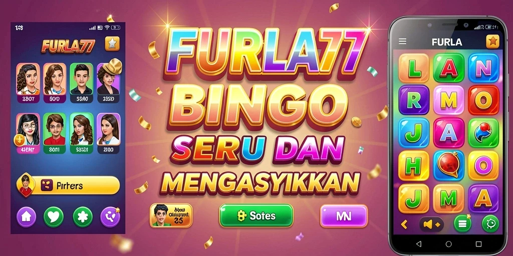 Screenshot gameplay FURLA77 yang menunjukkan suasana permainan Bingo yang seru.