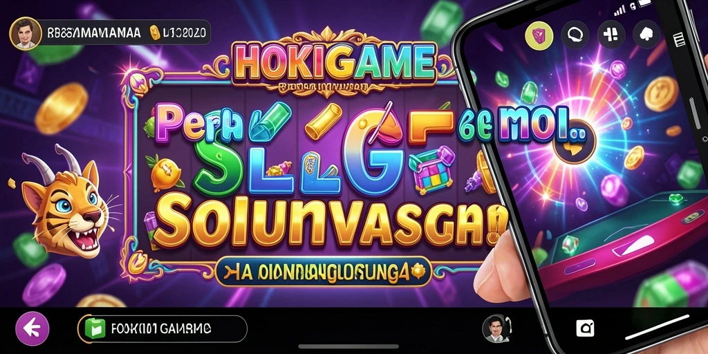 Tampilan menarik dari gameplay Slot HOKIGAME yang mengesankan.