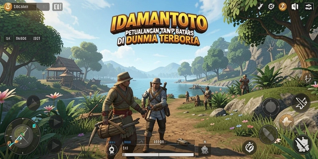 Tampilan gameplay menakjubkan di dunia terbuka IDAMANTOTO.