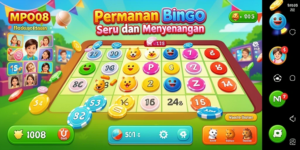 Tangkapan layar MPO08 menampilkan momen seru gameplay Bingo.