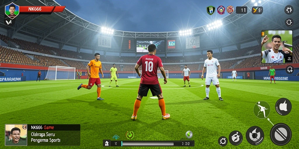 Tampilan menarik dari gameplay NK666 di dunia olahraga.
