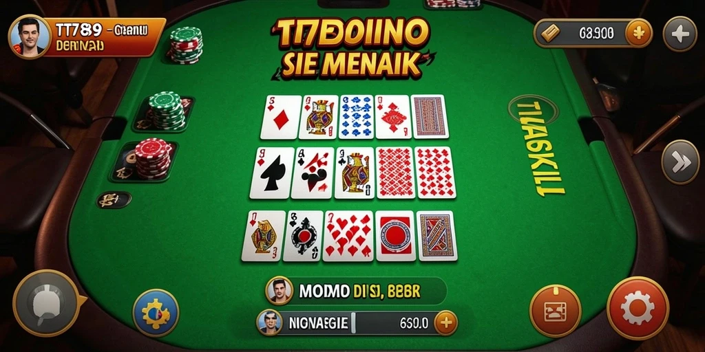 Tampilan seru dari gameplay TT789 yang menggugah semangat.